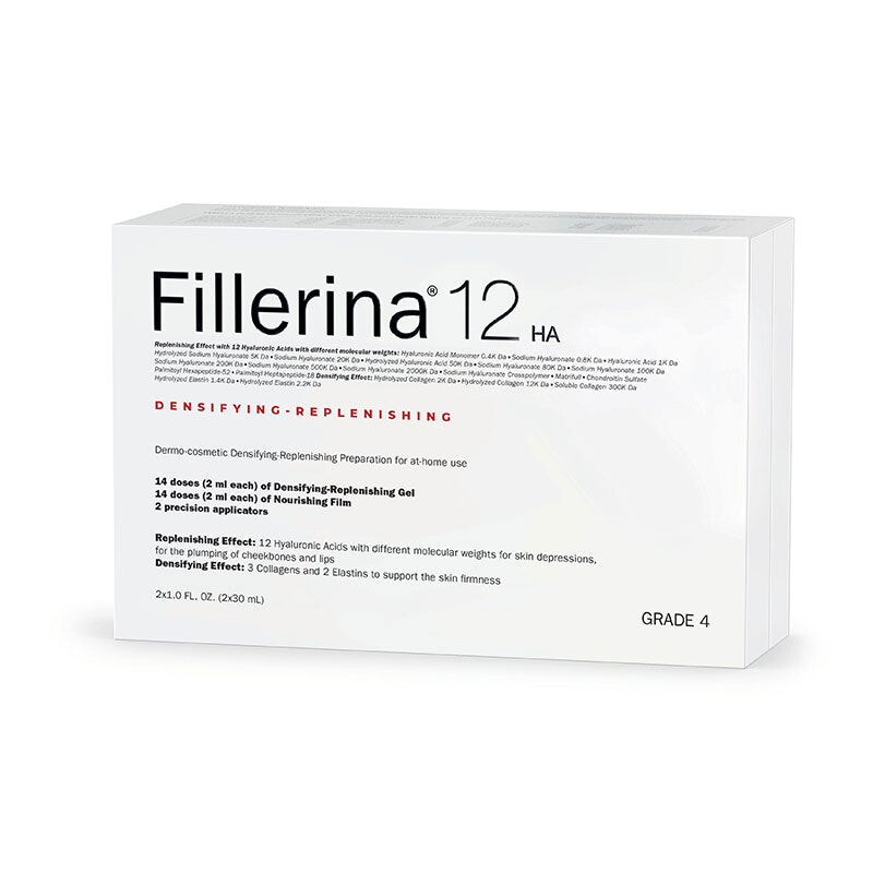 Fillerina 12HA Densifying-Filler Grade 4 Cure anti-rides 2 x 30 ml Fillerina 12HA Densifying-Filler Grade 4 Cure anti-rides 2 x 30 ml