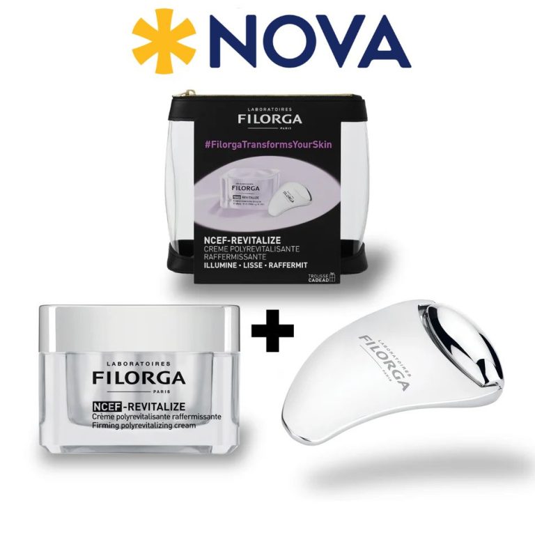 Filorga Coffret NCEF-Revitalize Crème 50 ml + Gua Sha Roller + Trousse