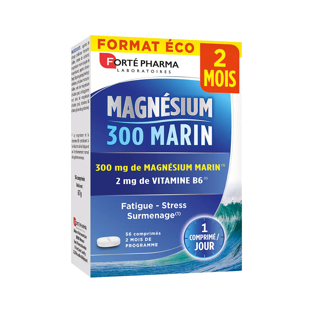 Forté Pharma Magné Marin 300 28 comprimés Forté Pharma Magné Marin 300 28 comprimés