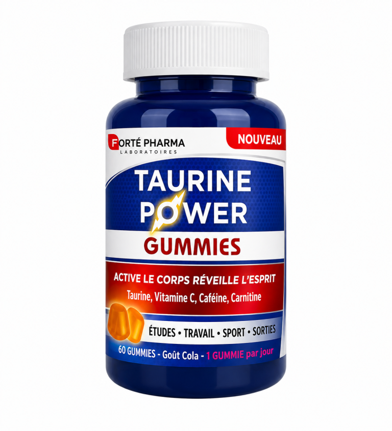 Forté Pharma Taurine Power Gummies goût cola 60 gommes