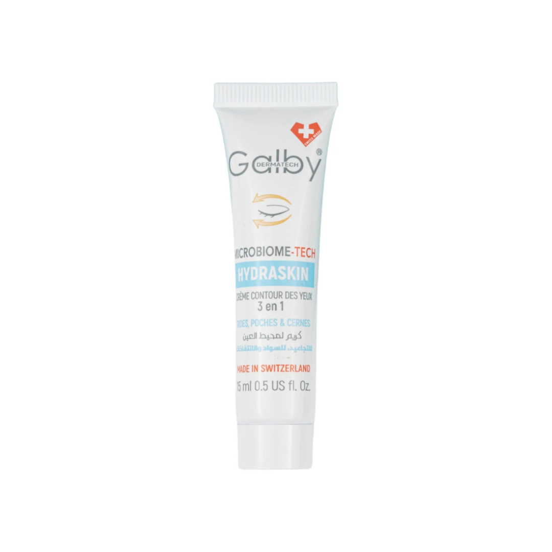 Galby Dermatech Hydraskin Contour des yeux 3 en 1 anti-âge 15 ml Galby Dermatech Hydraskin Contour des yeux 3 en 1 anti-âge 15 ml