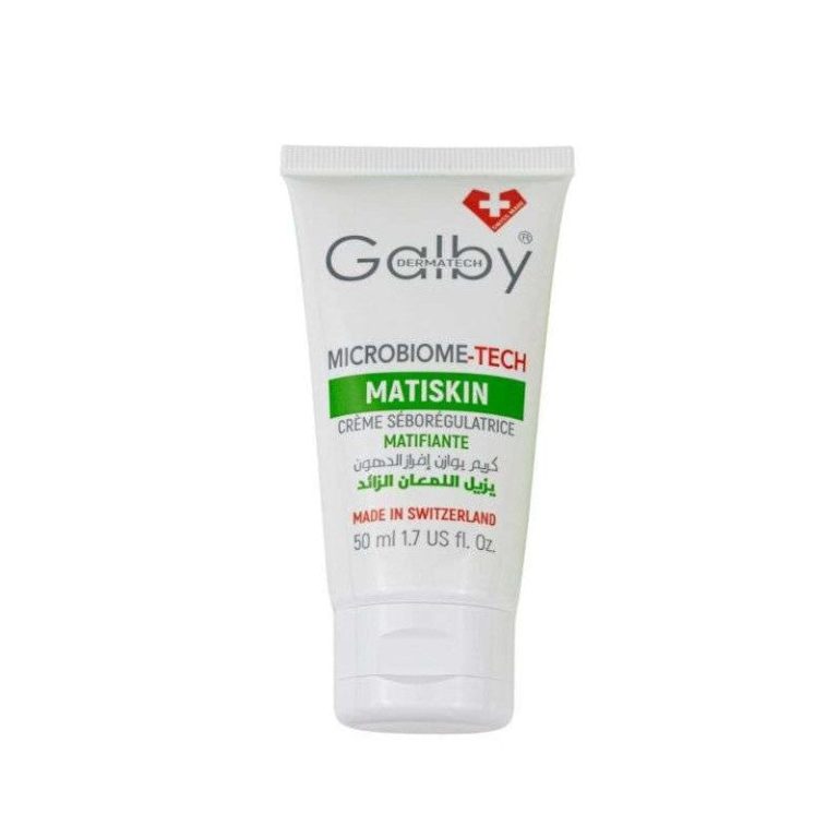 Galby Matiskin Microbiome Tech Crème matifiante séborégulatrice 50 ml
