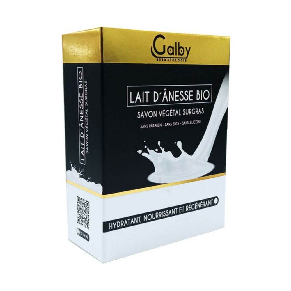 Galby Savon au lait d'ânesse hydratant Galby Savon au lait d'ânesse hydratant