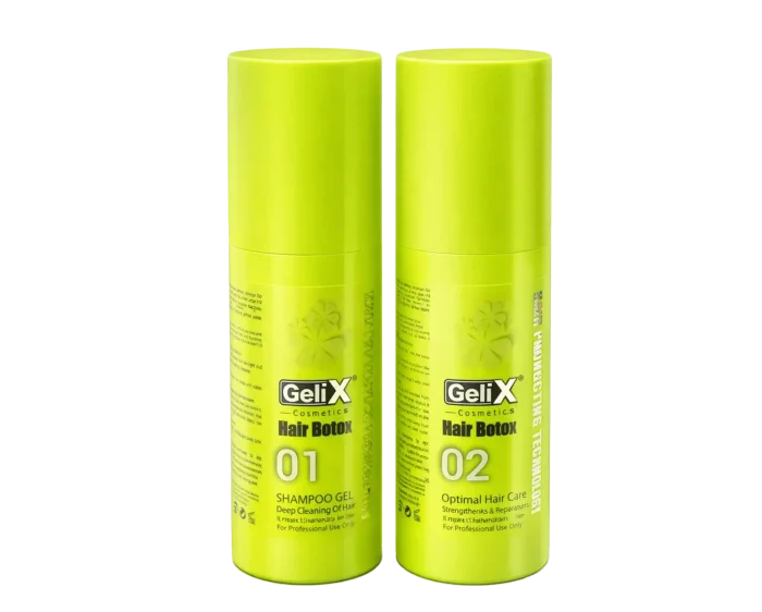 Gelix Duo Pack Hair Botox Shampoo 01 + Hair Botox Keratin 02