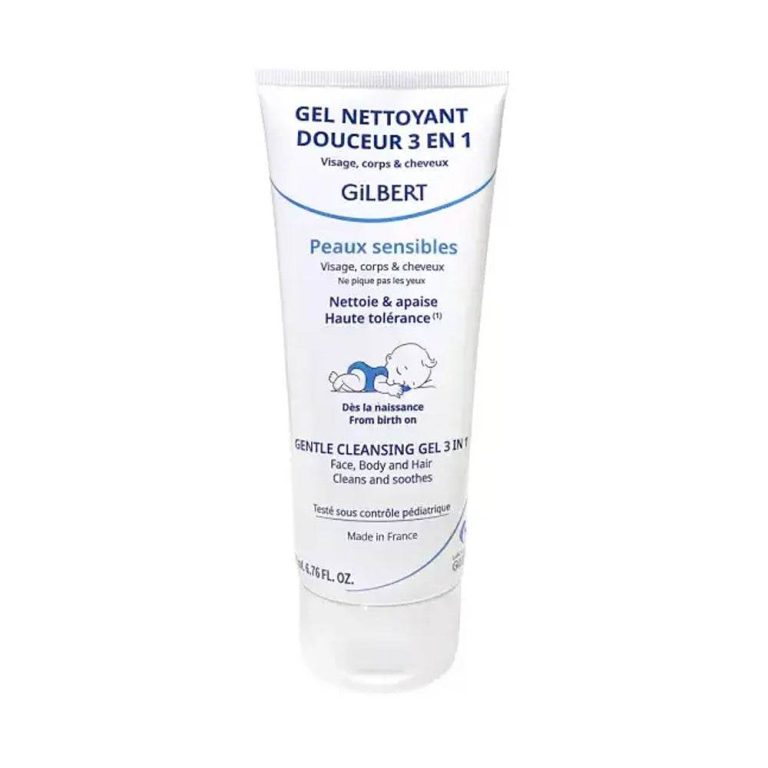 Gilbert Bébé Gel nettoyant douceur 3 en 1