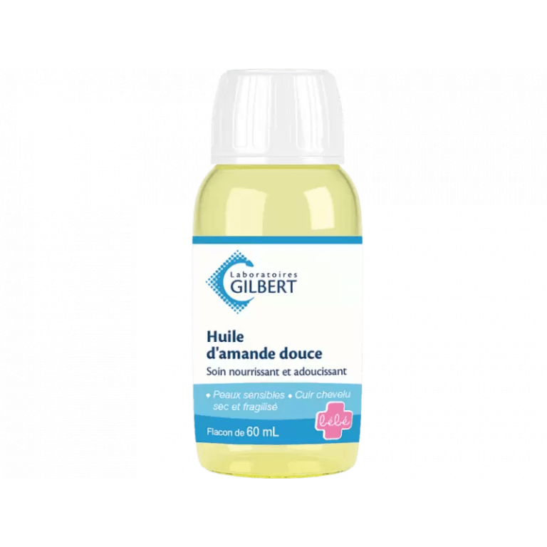 Gilbert Huile d'amande douce nourrissante 60 ml
