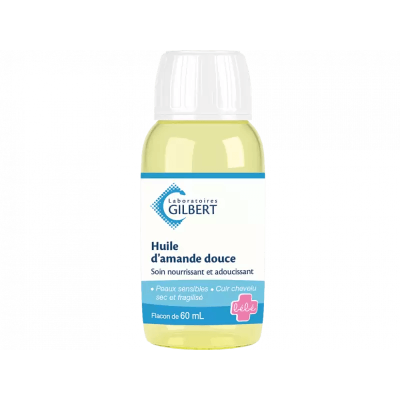 Gilbert Huile d'amande douce nourrissante 60 ml