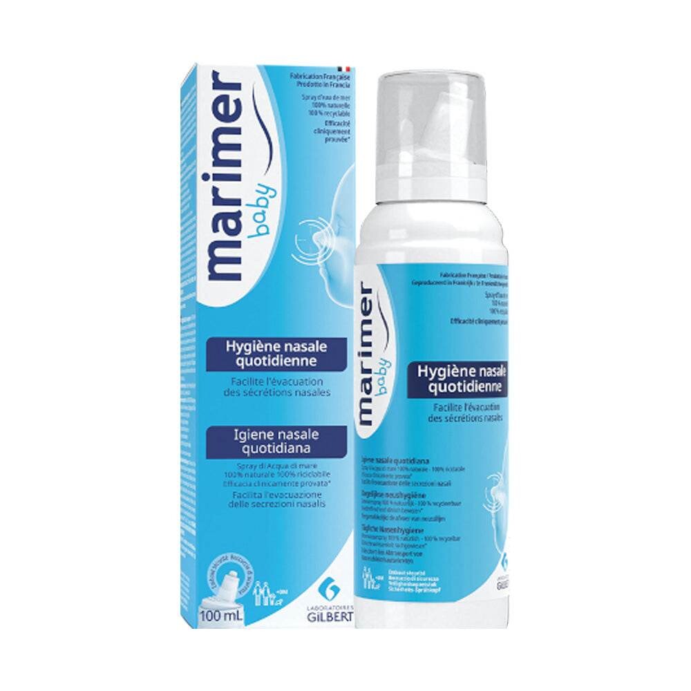 Gilbert Marimer Baby Eau de mer hygiène nasale quotidienne 100 ml