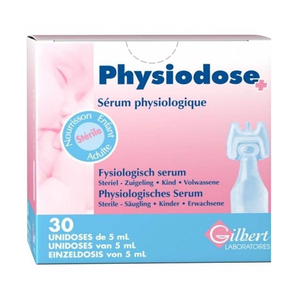 Gilbert Physiodose Sérum physiologique unidoses