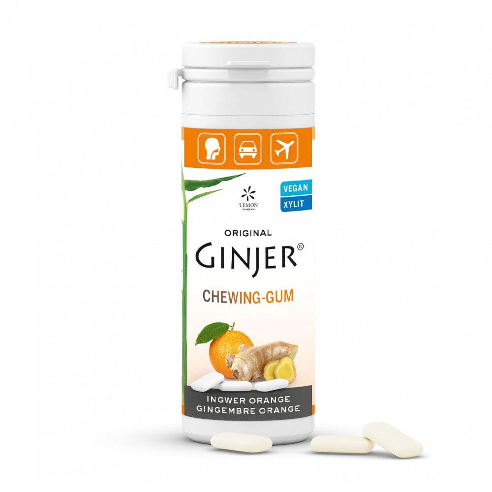 Ginjer Chewing-gum orange 30 g Ginjer Chewing-gum orange 30 g