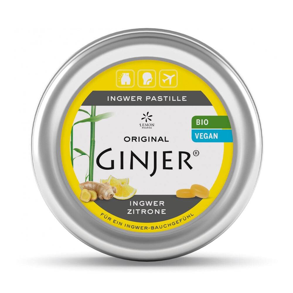 Ginjer Pastilles gingembre citron 40 g