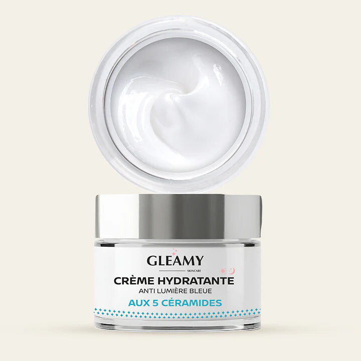 Gleamy Crème hydratante anti-lumière bleue 50 ml