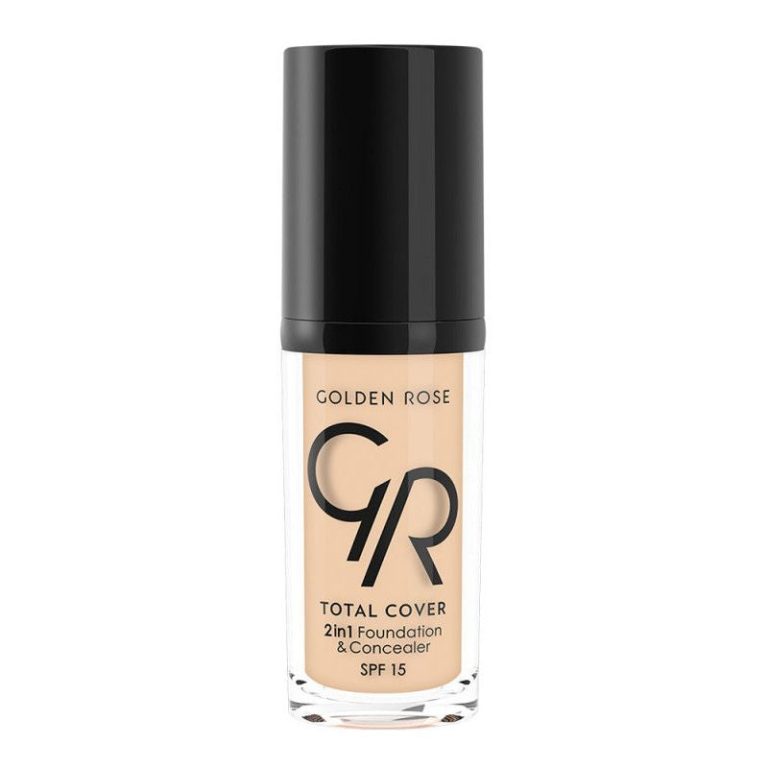 Golden Rose Total Cover 2 in 1 Fond de teint et correcteur