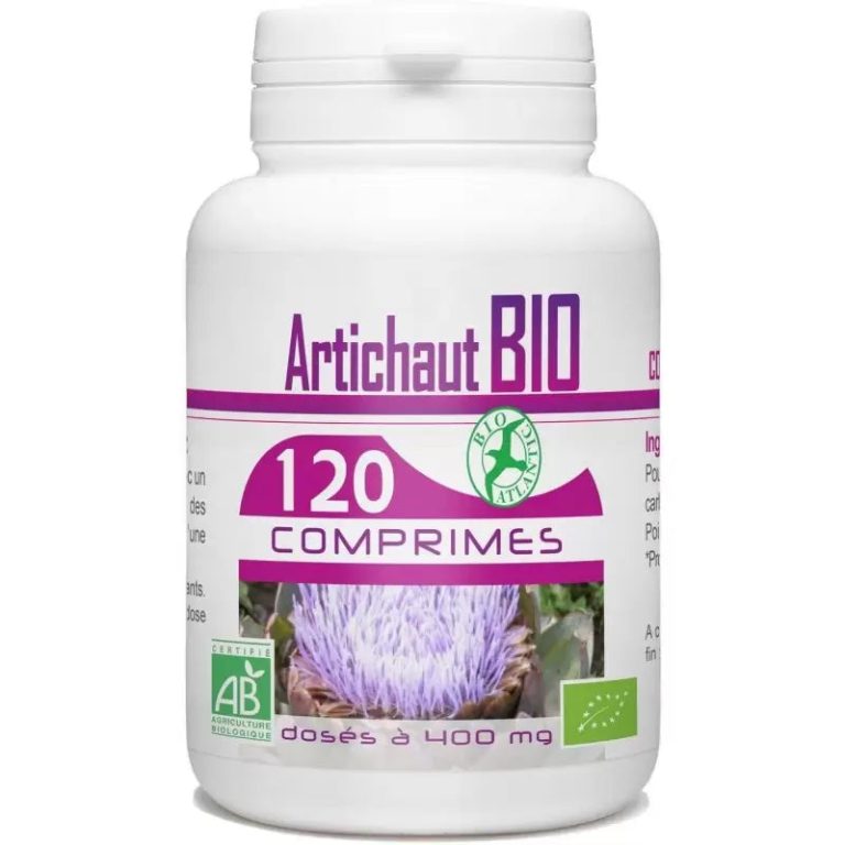 GPH Artichaut Bio 400 mg 120 comprimés