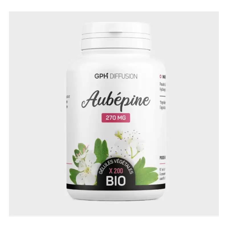 GPH Aubépine 200 gélules GPH Aubépine 200 gélules