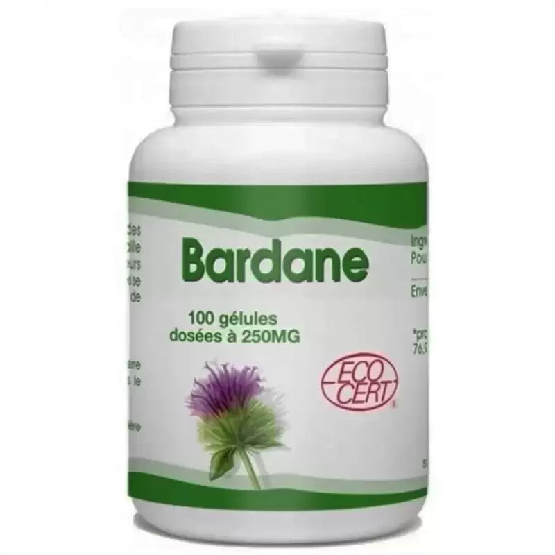 GPH Bardane 250 mg 100 gélules GPH Bardane 250 mg 100 gélules