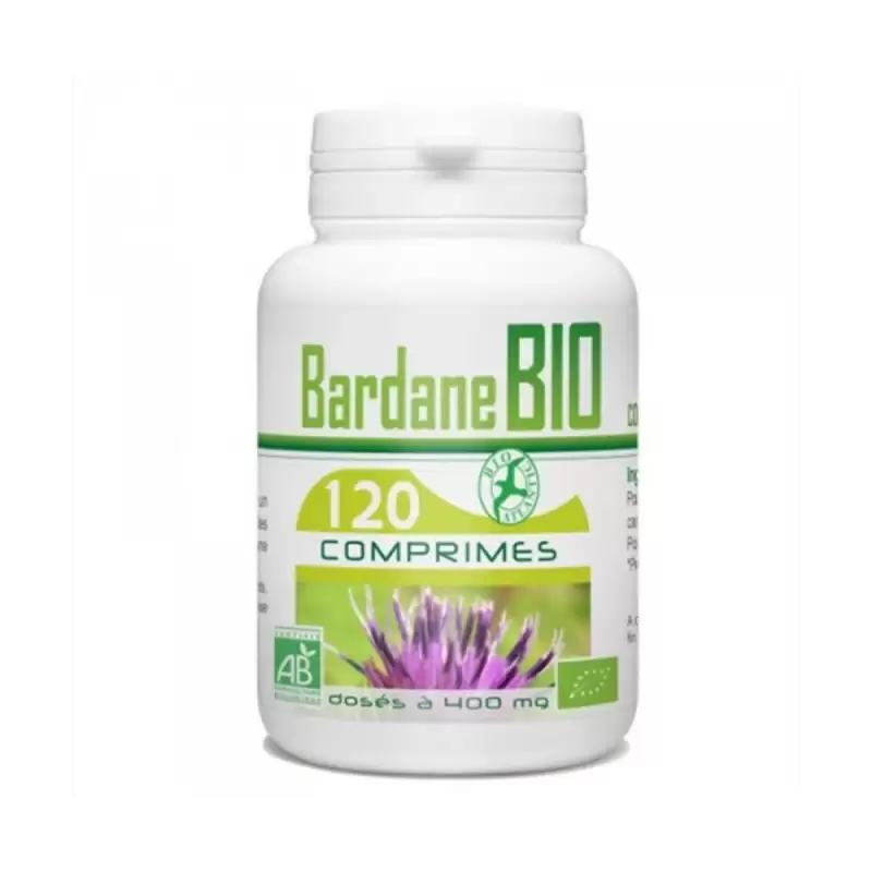 GPH Bardane Bio 400 mg 120 comprimés GPH Bardane Bio 400 mg 120 comprimés