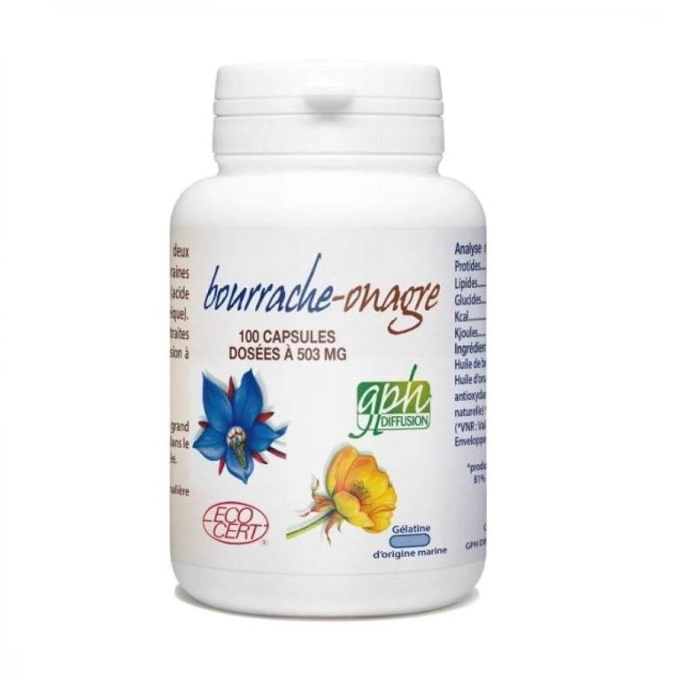 GPH Bourrache 503 mg 100 capsules