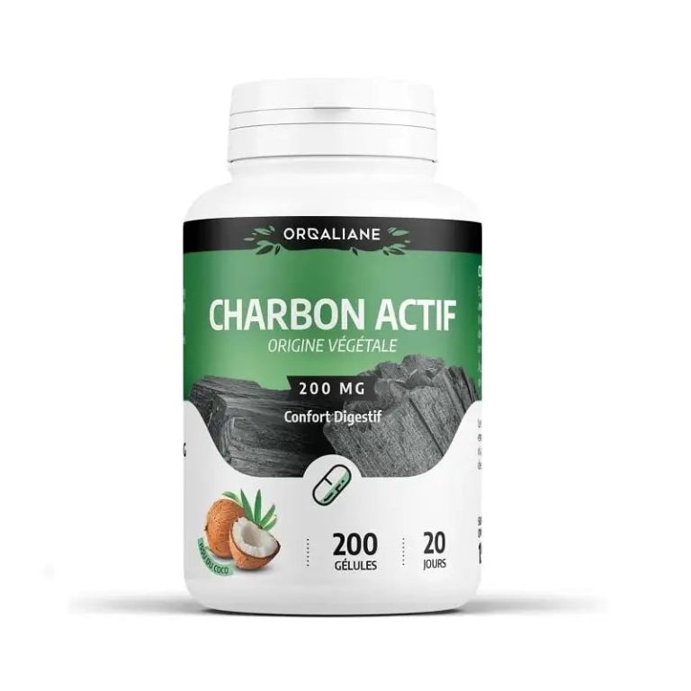 GPH Charbon végétal 210 mg gélules