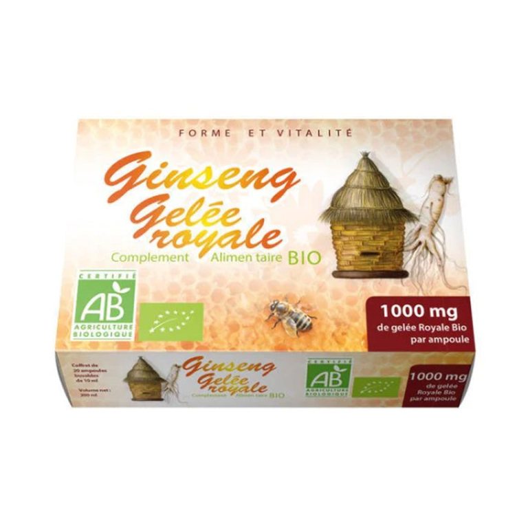 GPH Diffusion Ginseng Gelée royale 1000 mg 20 ampoules
