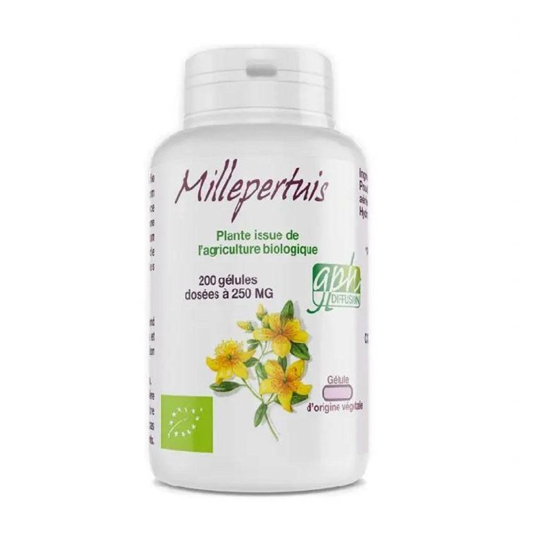 GPH Diffusion Millepertuis 250 mg 200 gélules