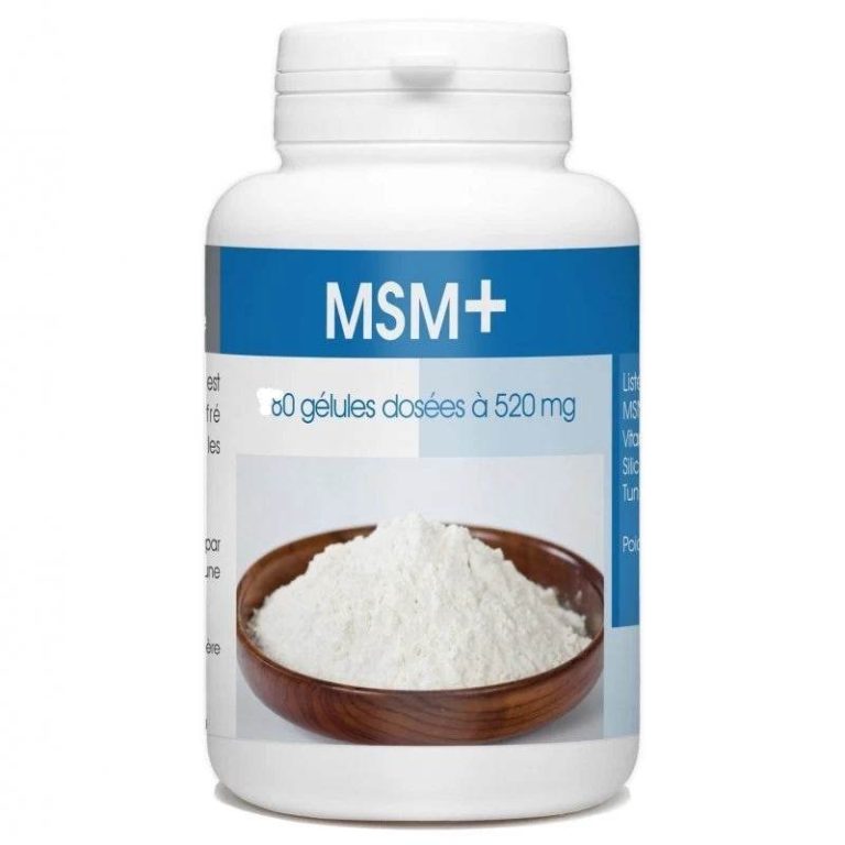 GPH Diffusion MSM+ 520 mg 60 gélules