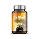 GPH Diffusion Oméga 3 2000 mg Huile de poisson 660 mg EPA 440 mg DHA capsules