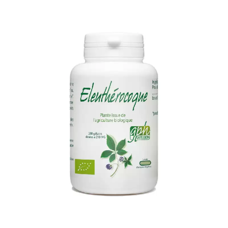 GPH Éleuthérocoque Bio 210 mg 200 gélules