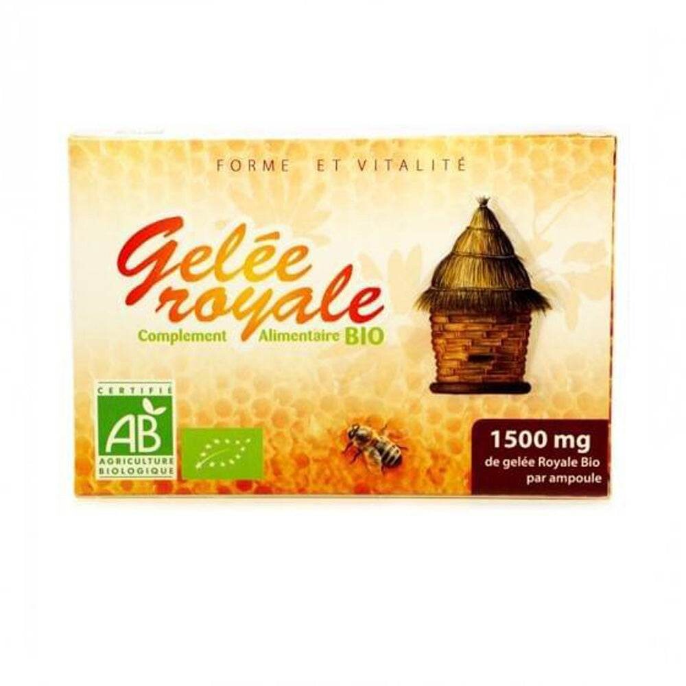 GPH Gelée royale pure Bio 1500 mg 20 ampoules GPH Gelée royale pure Bio 1500 mg 20 ampoules