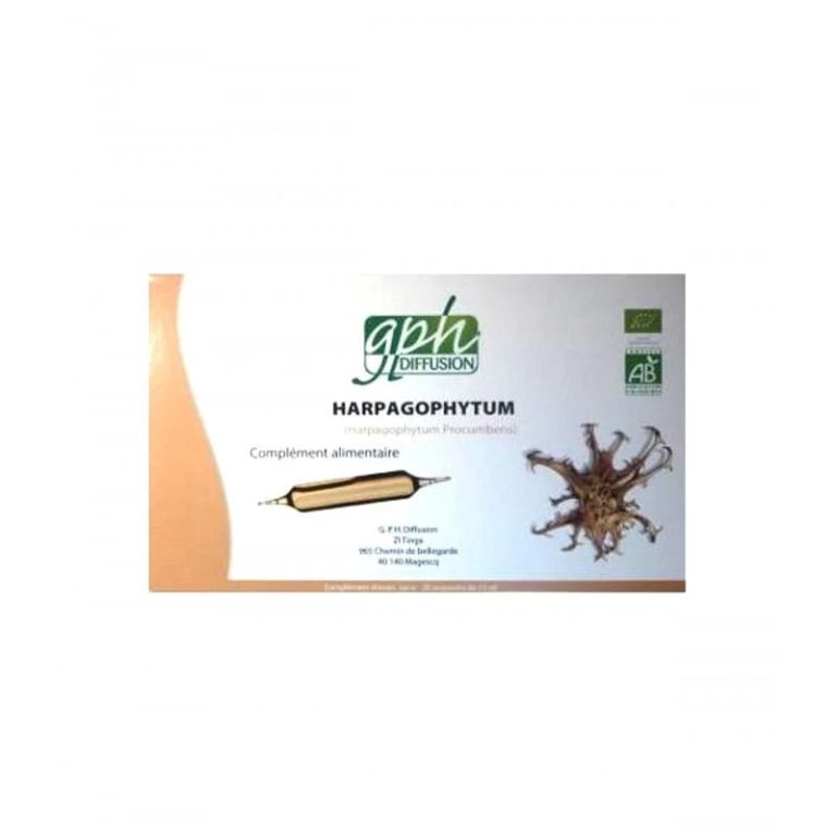 GPH Harpagophytum 15 mg 20 ampoules