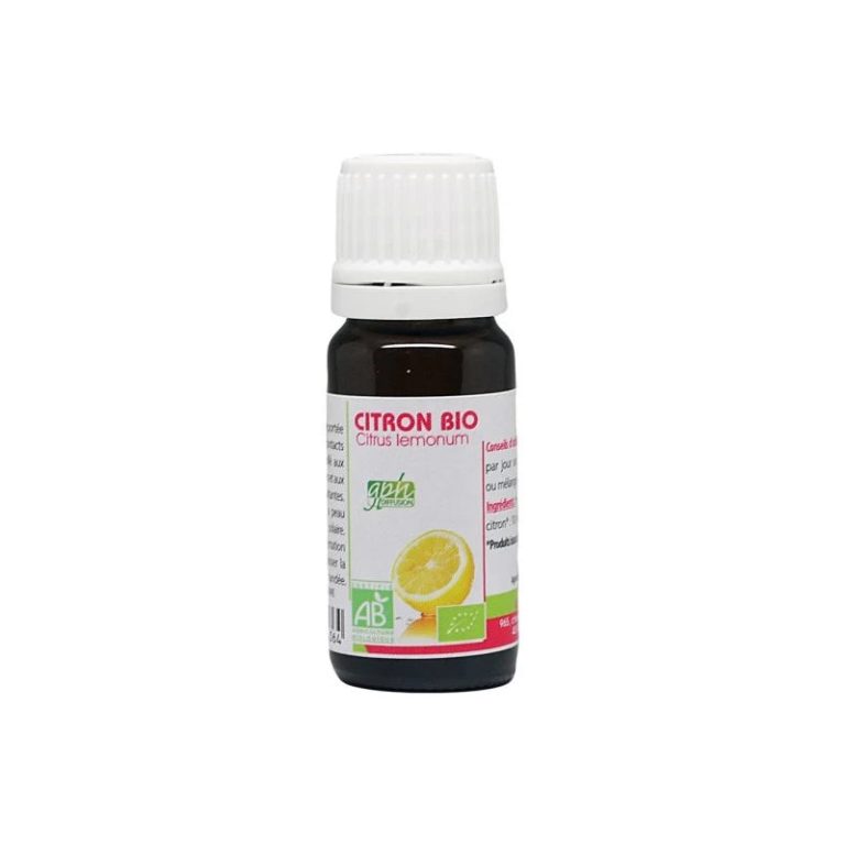 GPH Huile essentielle Citron Bio 10 ml