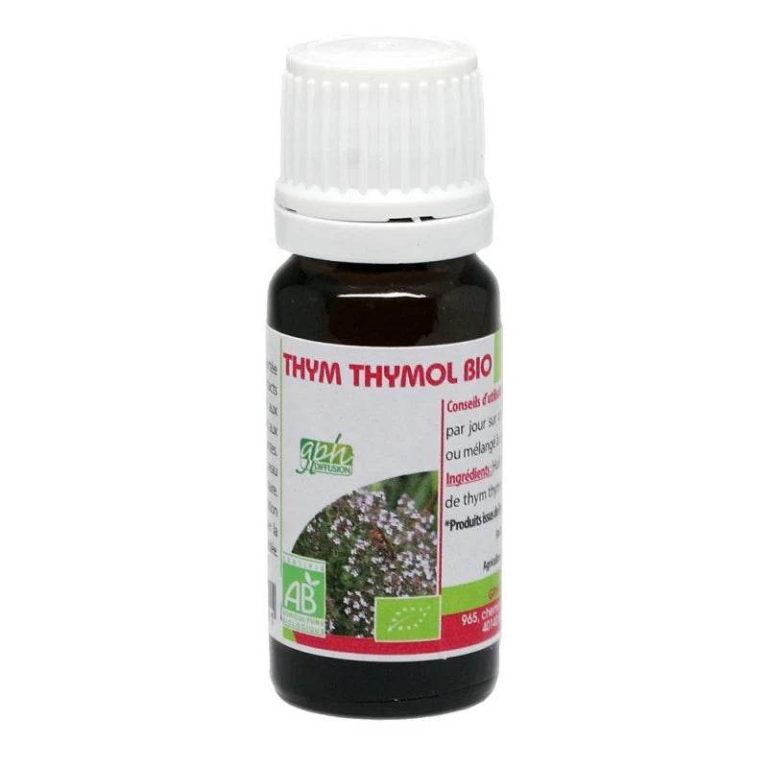 GPH Huile essentielle Thym à thymol Bio 10 ml