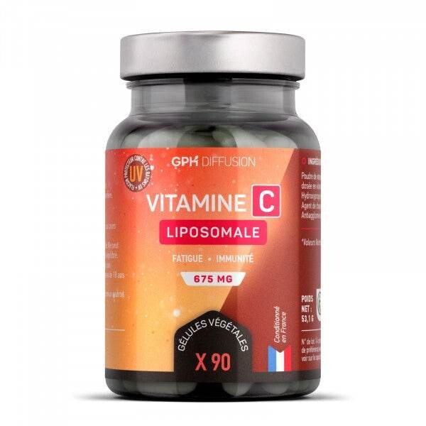 GPH Vitamine C liposomale 675 mg 90 gélules GPH Vitamine C liposomale 675 mg 90 gélules