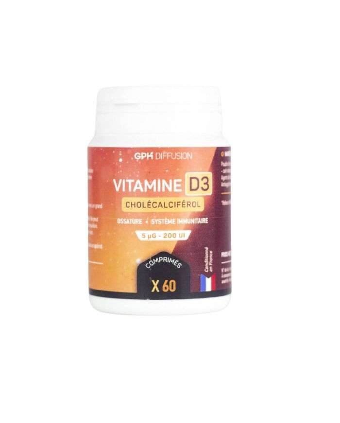 GPH Vitamine D3 liposomale 5 µg 60 comprimés