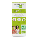 Granions Kid Bio Appétit Solution buvable goût pomme 125 ml