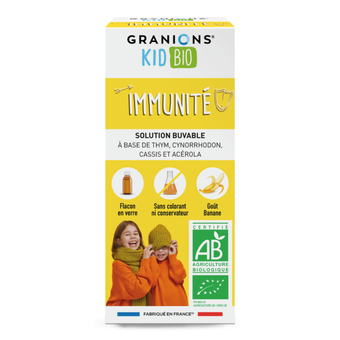 Granions Kid Bio Immunité Solution buvable 125 ml