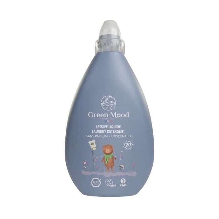 Green Mood Lessive liquide bébé 1 L Green Mood Lessive liquide bébé 1 L