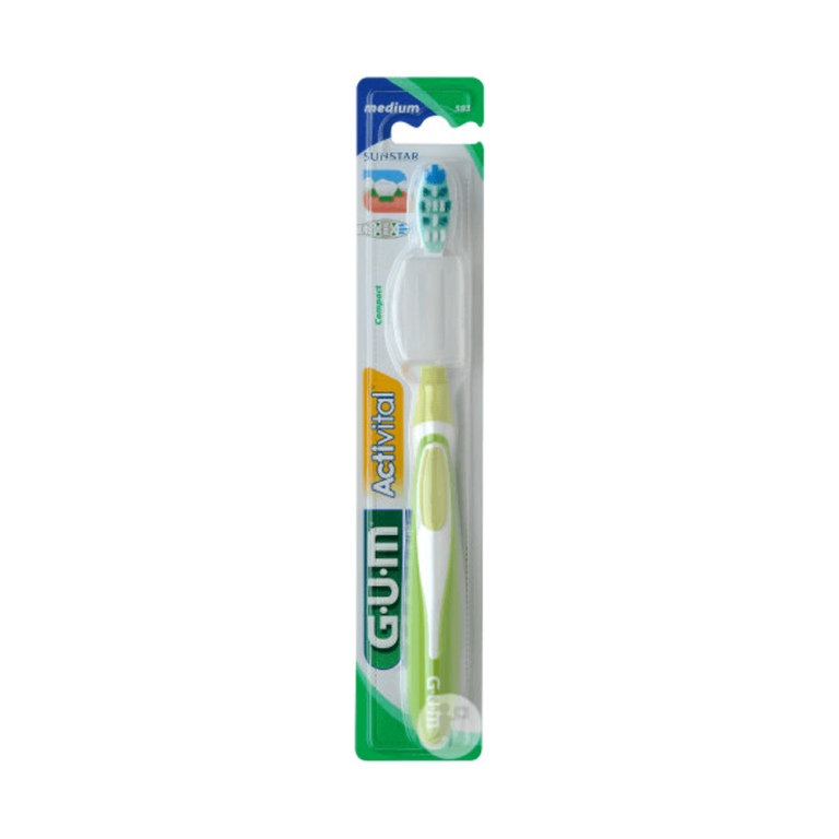 GUM ActiVital Compact Brosse à dents medium 583