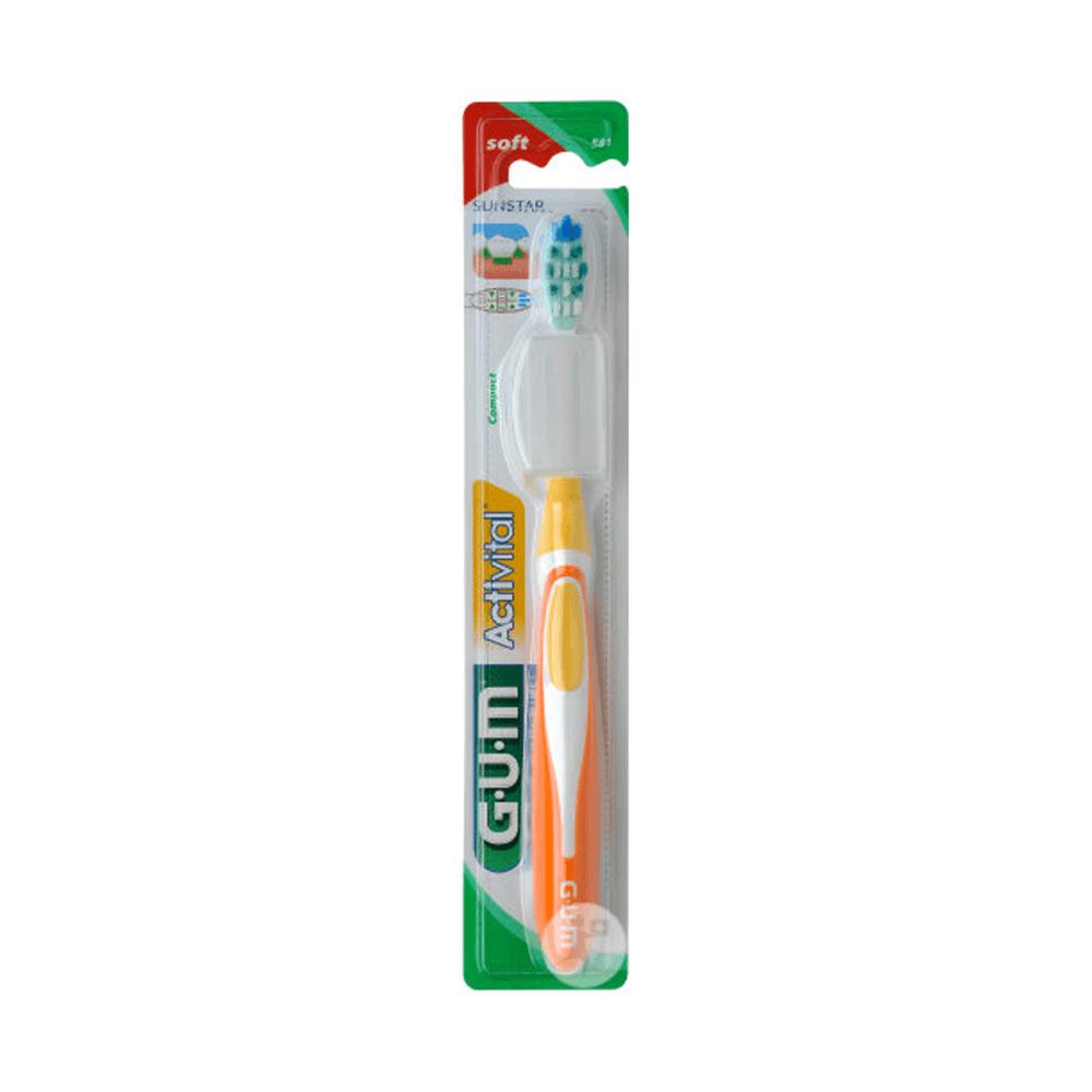 GUM ActiVital Compact Brosse à dents souple 581