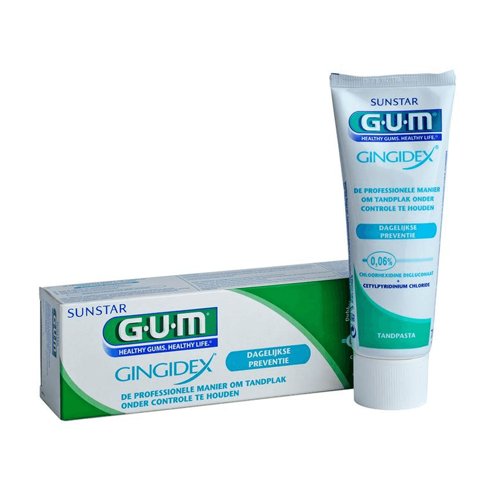 GUM Gingidex 0,06 % Dentifrice 75 ml GUM Gingidex 0,06 % Dentifrice 75 ml