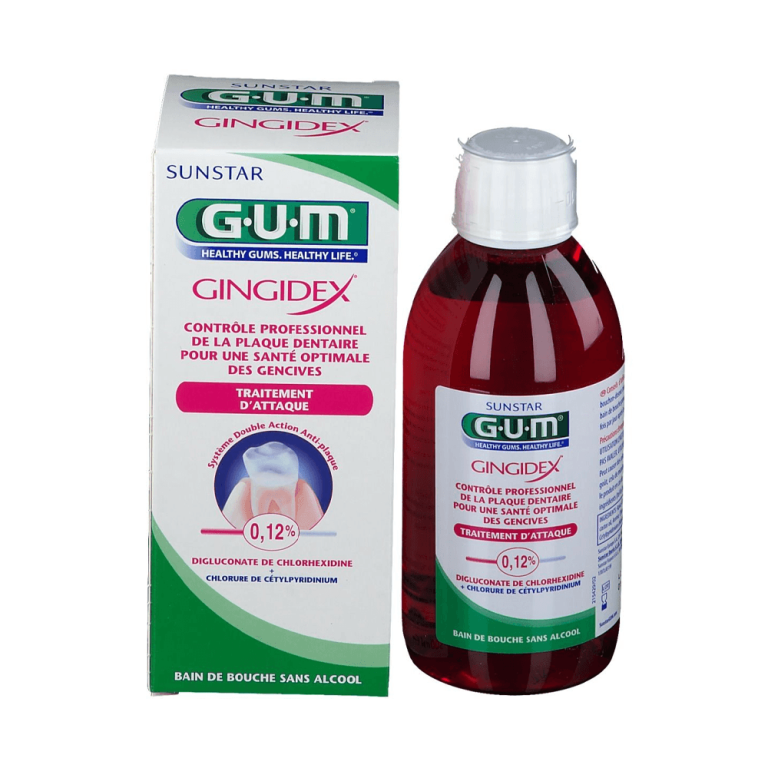 GUM Gingidex 0,12% Bain de bouche 300 ml