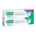 GUM Original White Dentifrice Lot de 2 x 75 ml