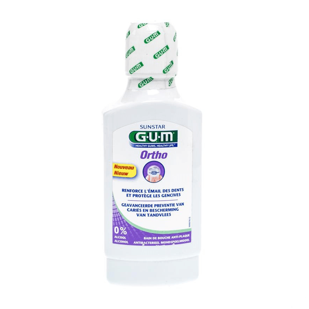 GUM Ortho Bain de bouche 300 ml 3090 GUM Ortho Bain de bouche 300 ml 3090