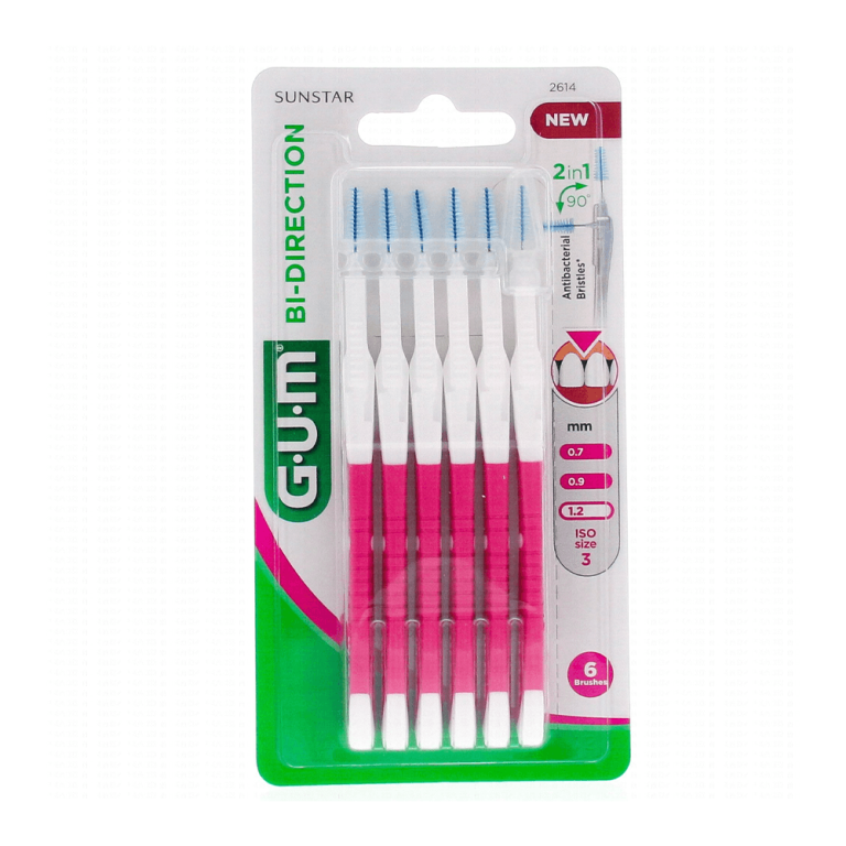 GUM Proxabrush Brossettes fines 1,2 mm 2614
