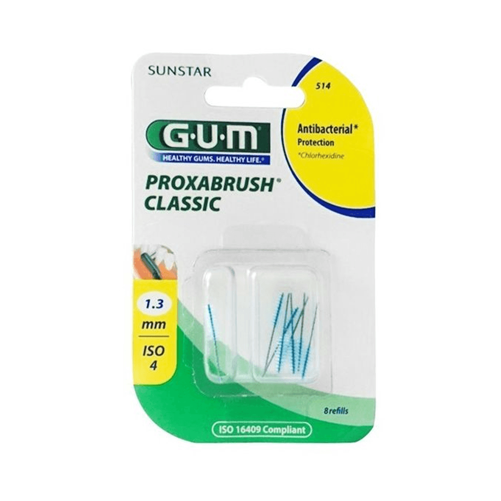 GUM Recharges brossettes coniques extra-fines 1,3 mm 514 GUM Recharges brossettes coniques extra-fines 1,3 mm 514
