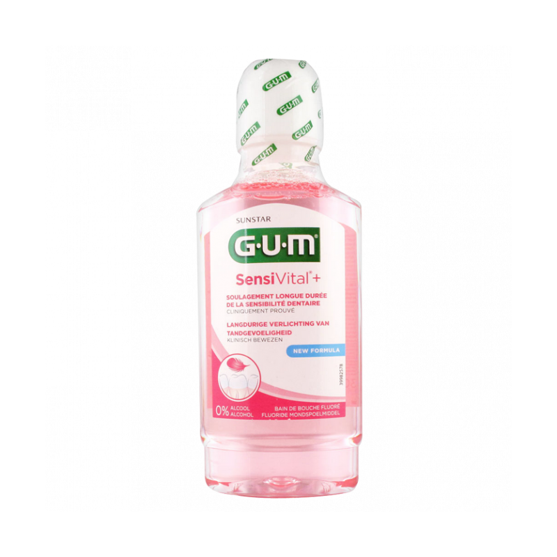 GUM SensiVital+ Bain de bouche 300 ml