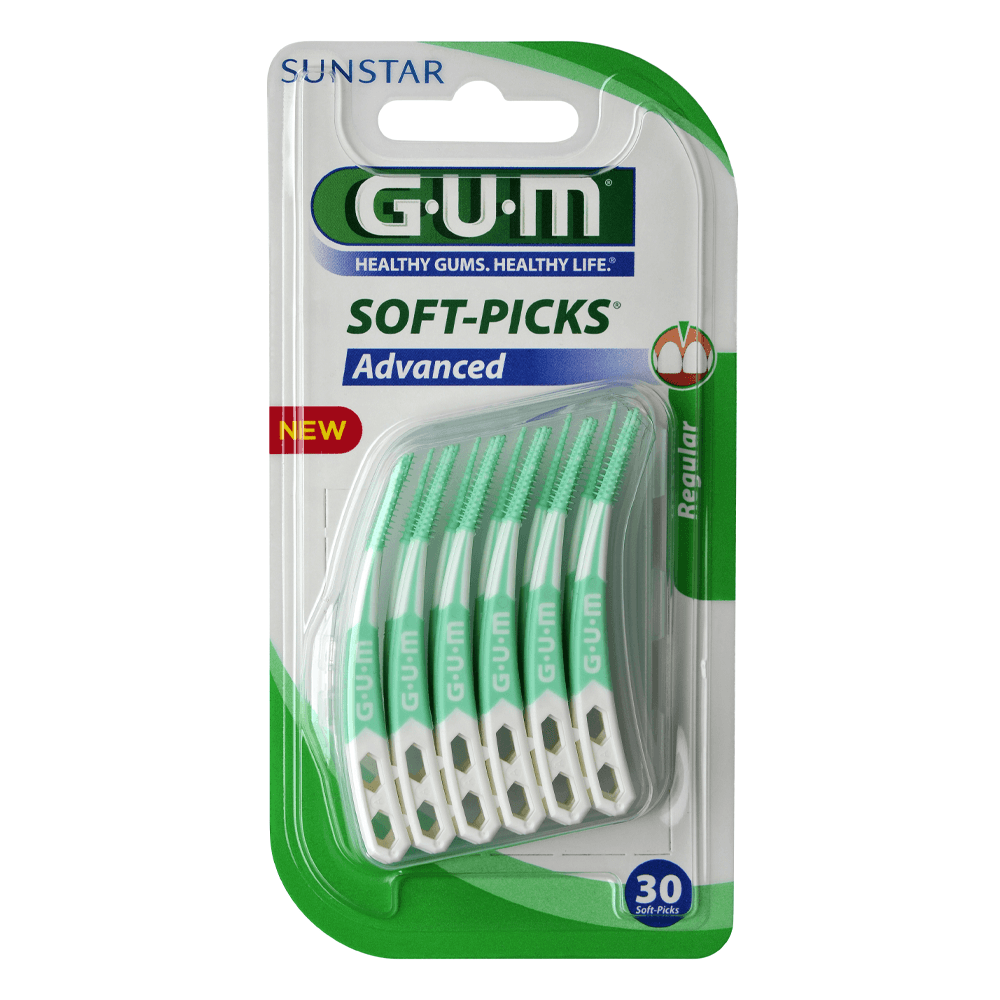 GUM Soft-Picks Advanced Brossettes interdentaires 650 GUM Soft-Picks Advanced Brossettes interdentaires 650