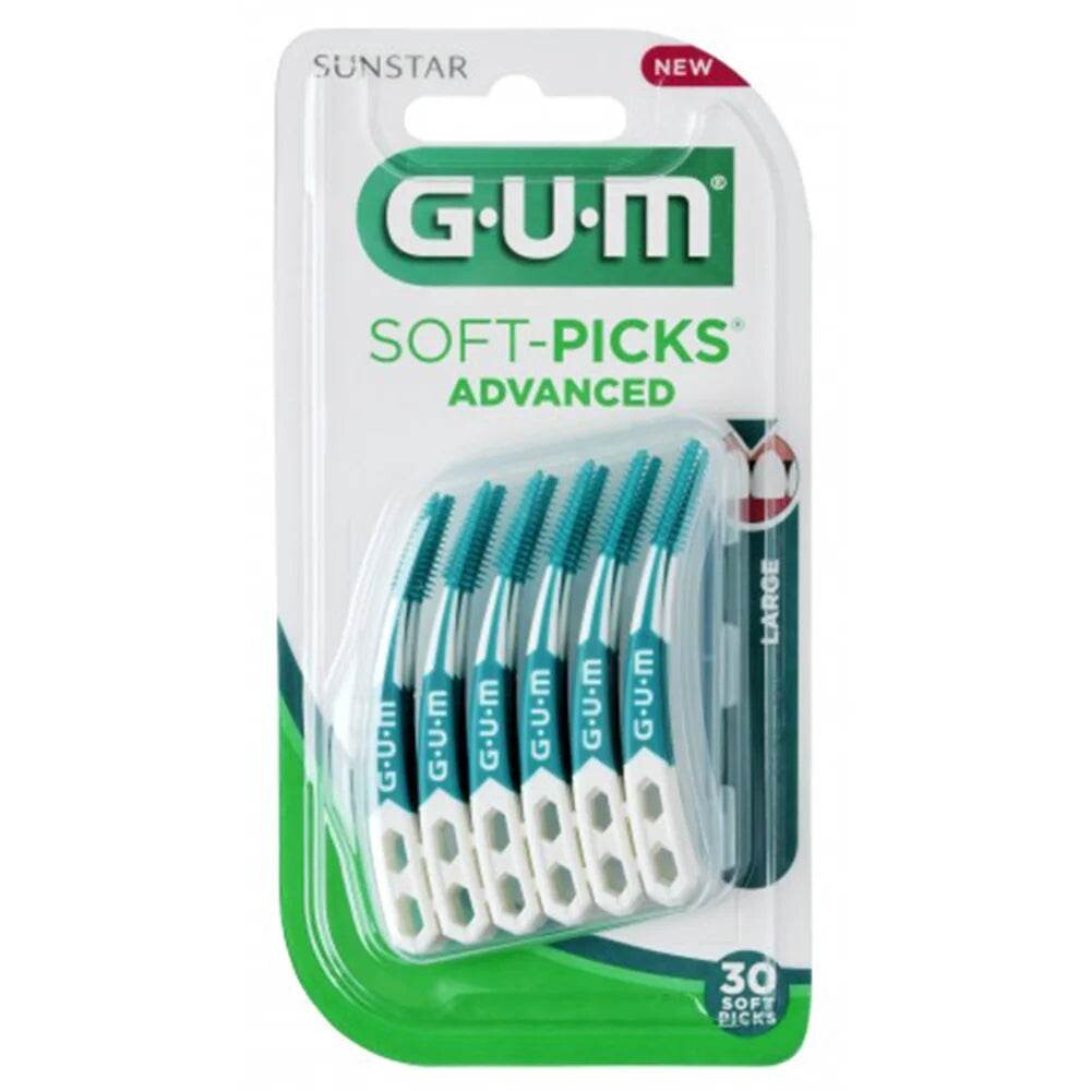 GUM Soft-Picks Advanced Large 30 unités 651 GUM Soft-Picks Advanced Large 30 unités 651