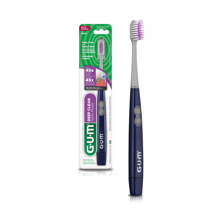 GUM Sonic Daily Brosse à dents électrique à pile 4100