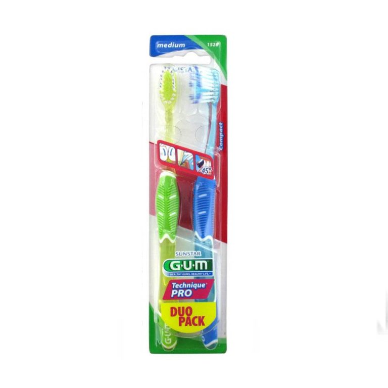 GUM Technique PRO Brosse à dents Duo